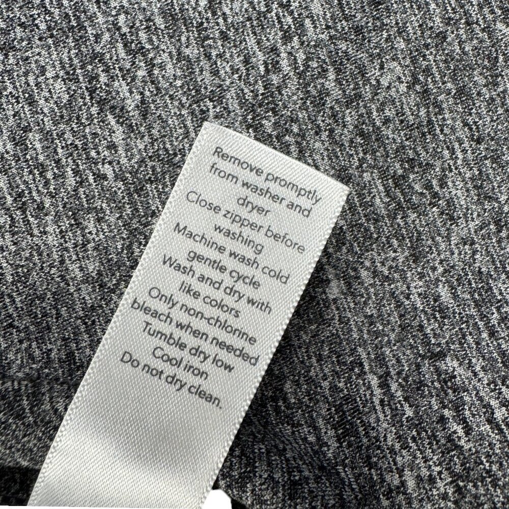 Athleta Pacifica Crosscurrent Hooded Jacket S Heather Gray, Ruched Zip, UPF - Picture 7 of 14